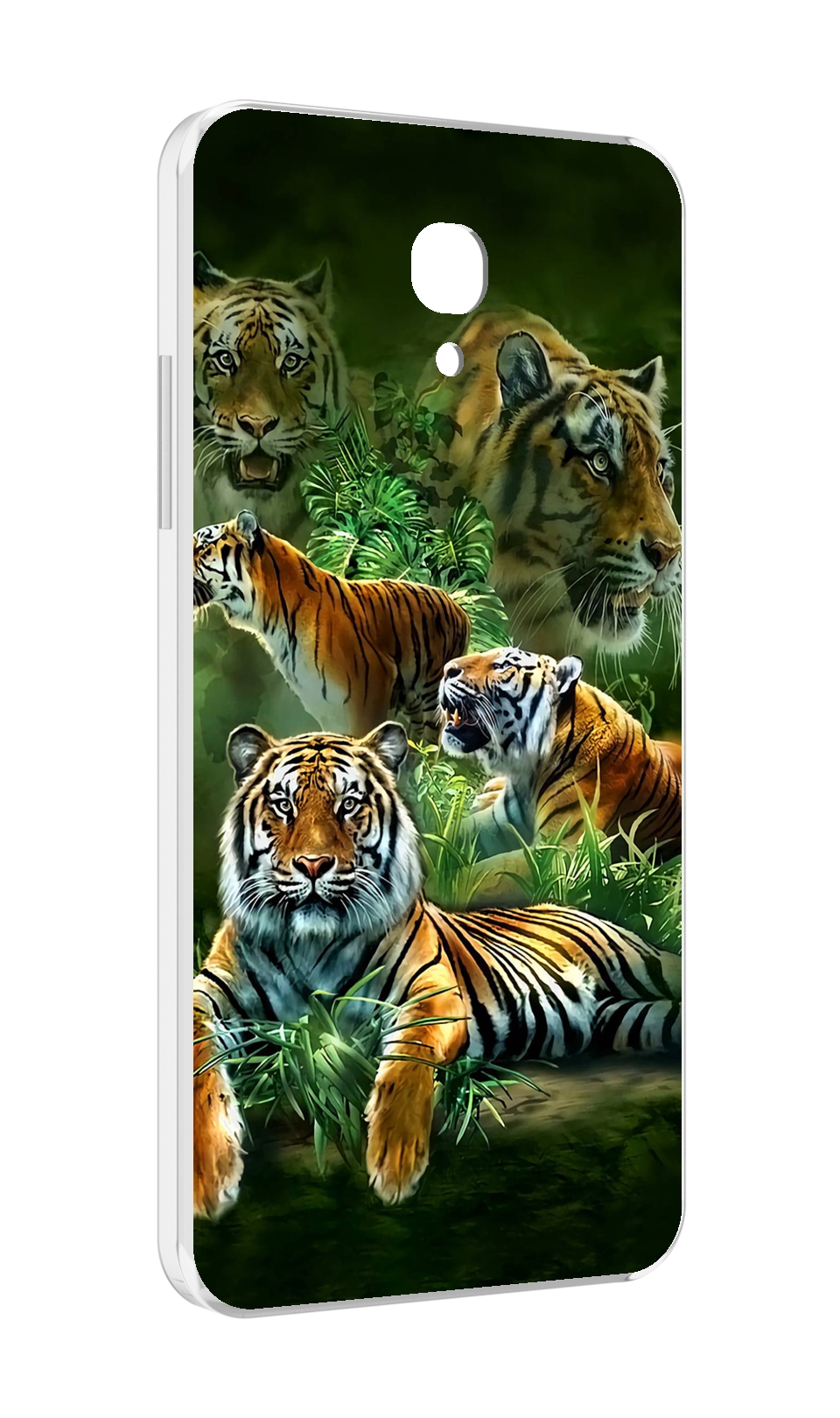 

Чехол MyPads Тигры для Lenovo Vibe P2 5.5 (P2a42), Прозрачный, Tocco