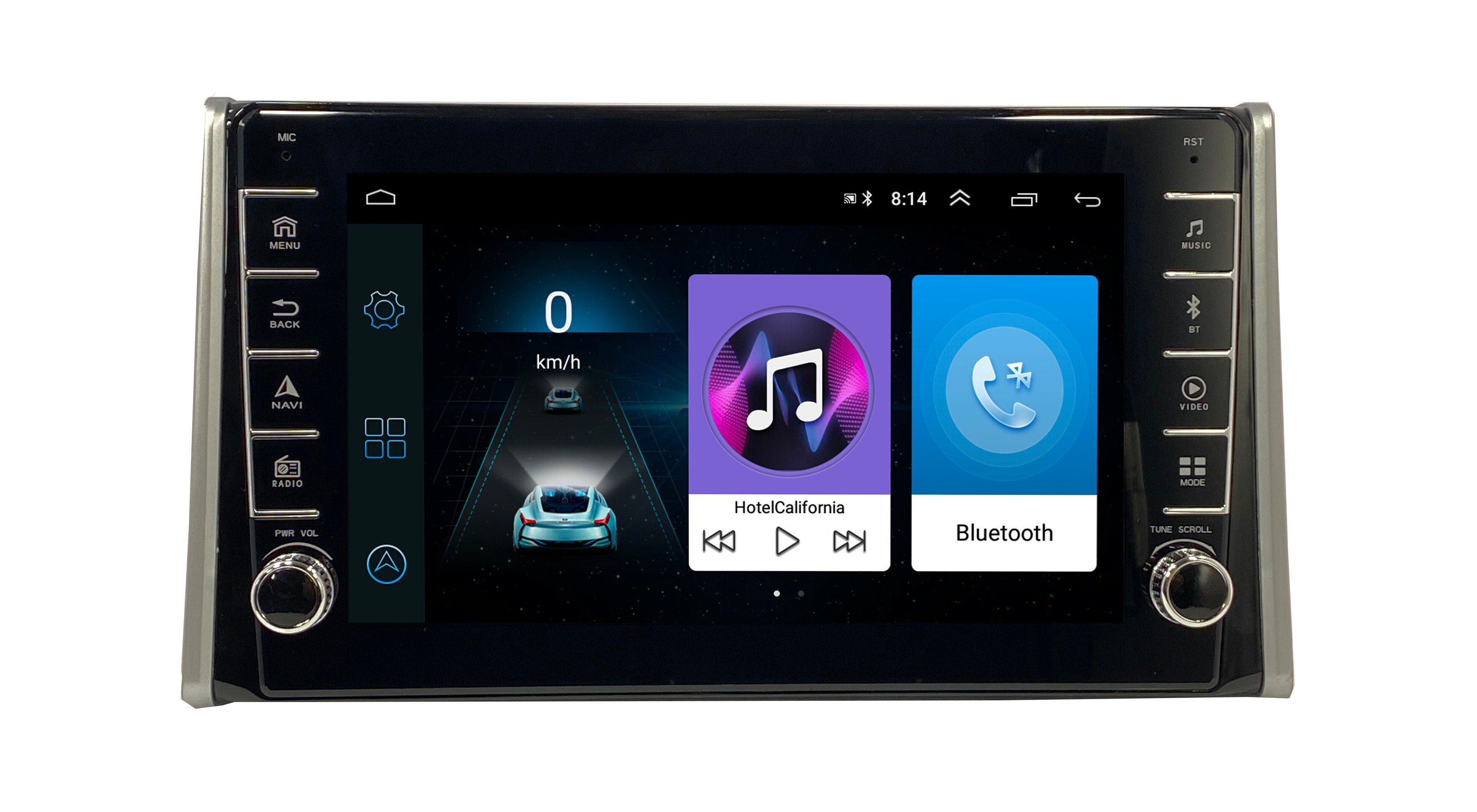 Штатная автомагнитола Zenith Toyota RAV4 2019 Android 12 232GB с крутилками 2205700₽