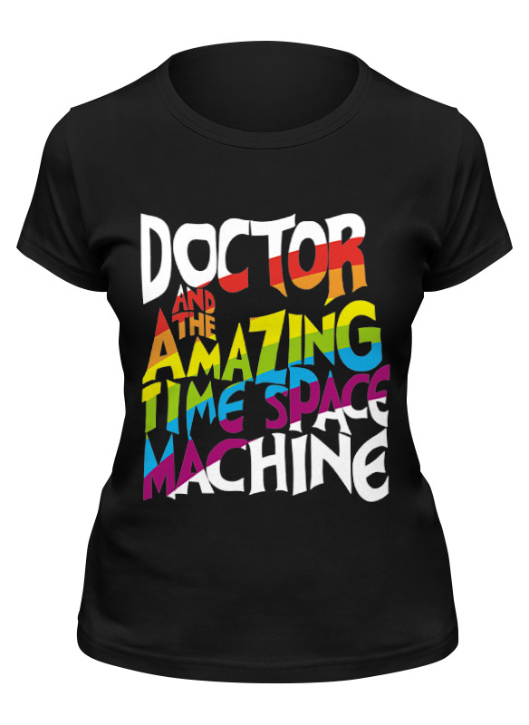 

Футболка женская Printio Доктор кто (doctor who) черная 2XL, Черный, Доктор кто (doctor who)