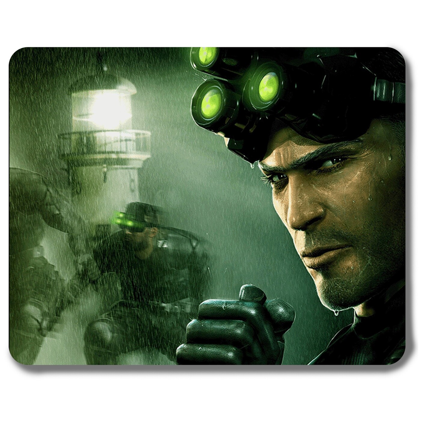 

Игровой коврик для мыши NoBrand Splinter Cell спецагент - 4 (XJR664), Splinter Cell спецагент - 4