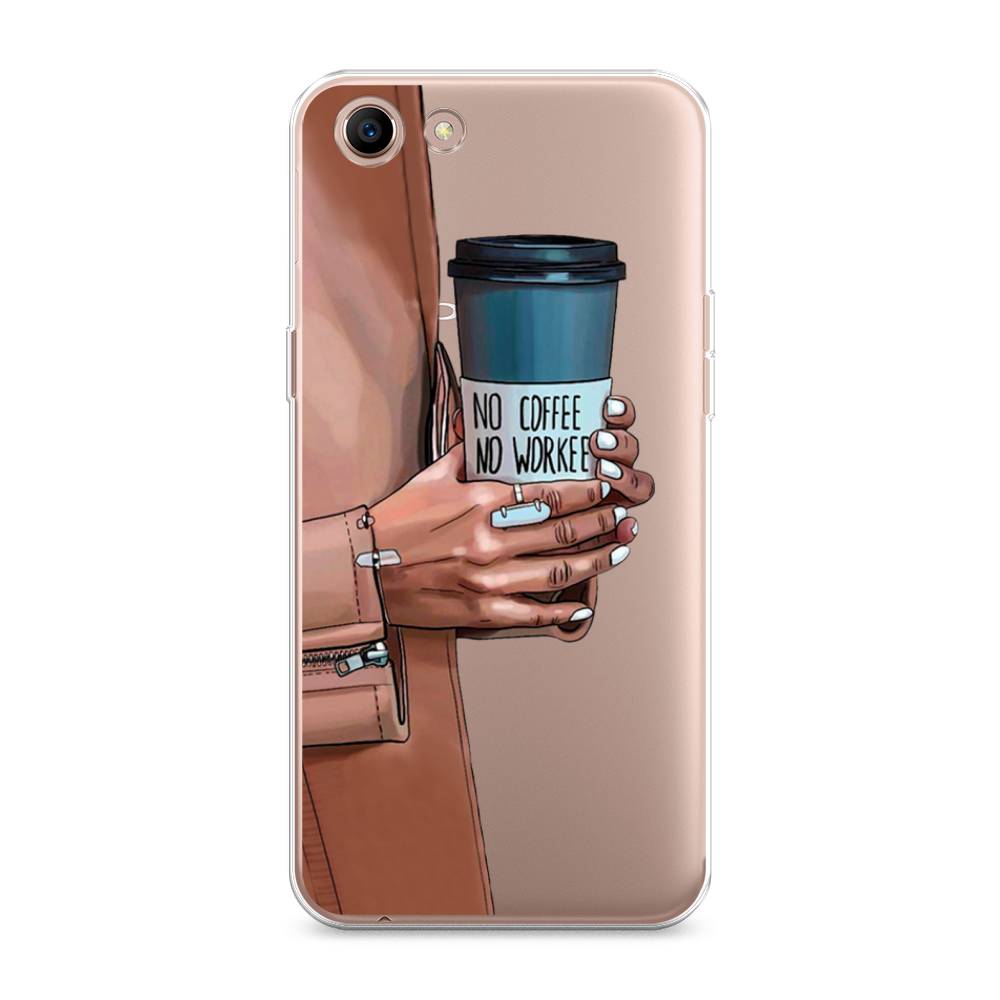 

Чехол Awog на Oppo A83 "No coffee", Разноцветный, 250150-7