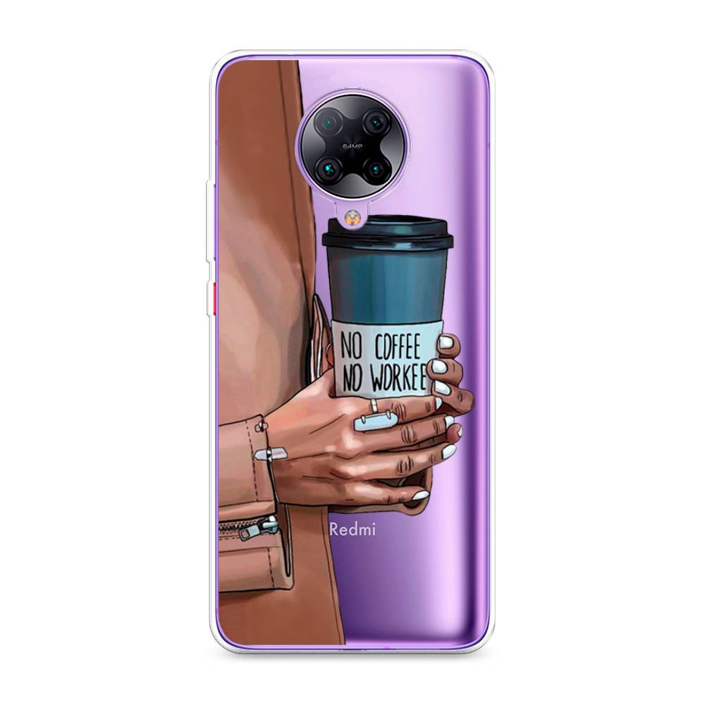 

Чехол Awog на Xiaomi Redmi K30 Pro "No coffee", Разноцветный, 38850-7
