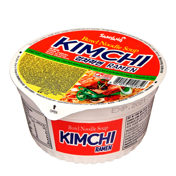 

Лапша быстрого приготовления Kimchi Ramen со вкусом кимчи Samyang, чашка 86 г