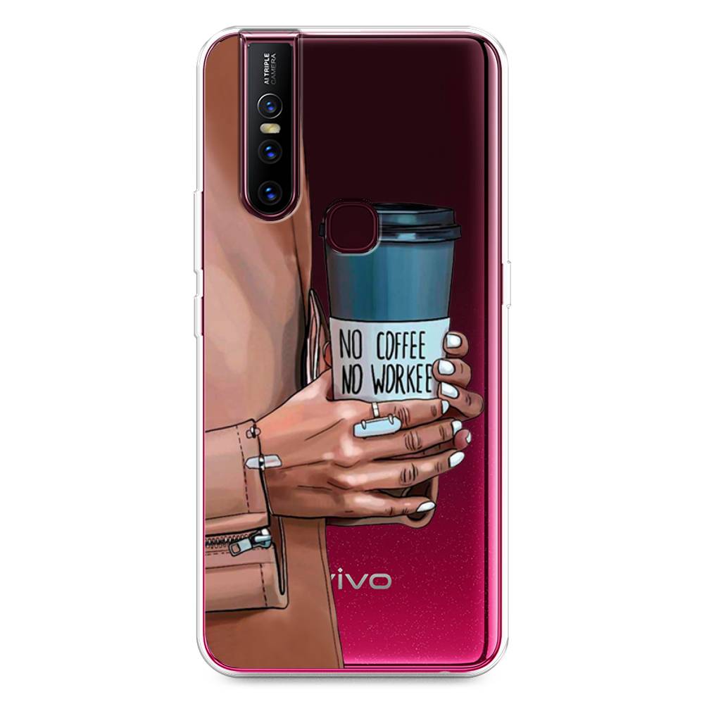 

Чехол Awog на Vivo V15 "No coffee", Разноцветный, 261050-7