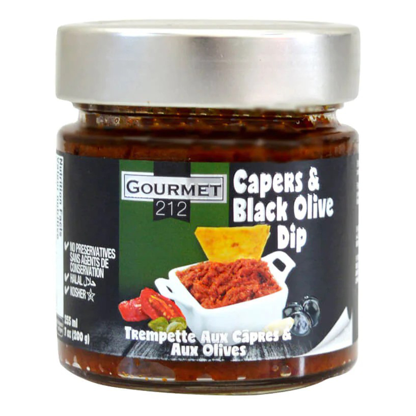 

Паста Gourmet212 из томатов с каперсами-черными оливками 200 г