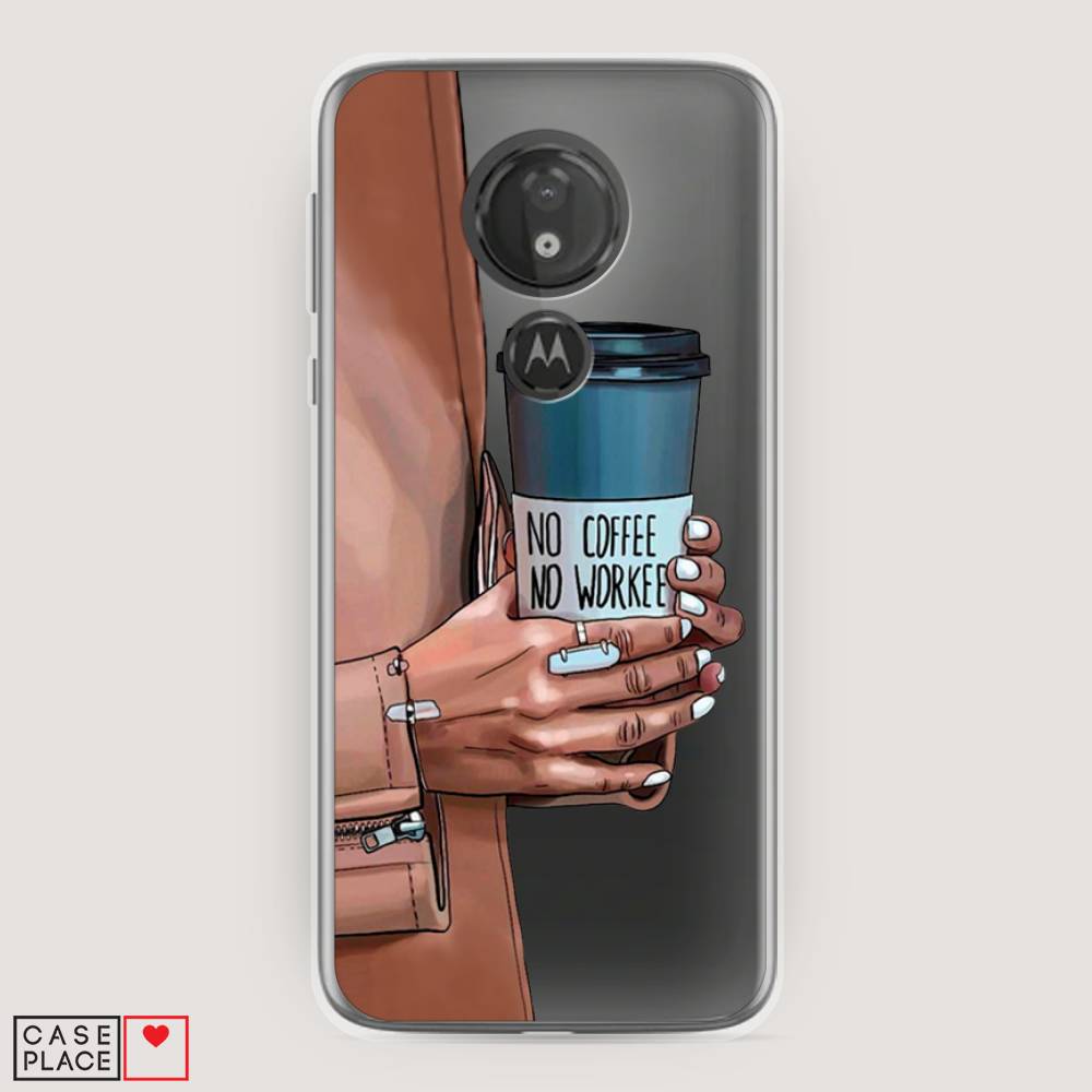 

Чехол Awog на Motorola Moto G7 Power / Моторола Мото G7 Power "No coffee", Разноцветный, 241350-7