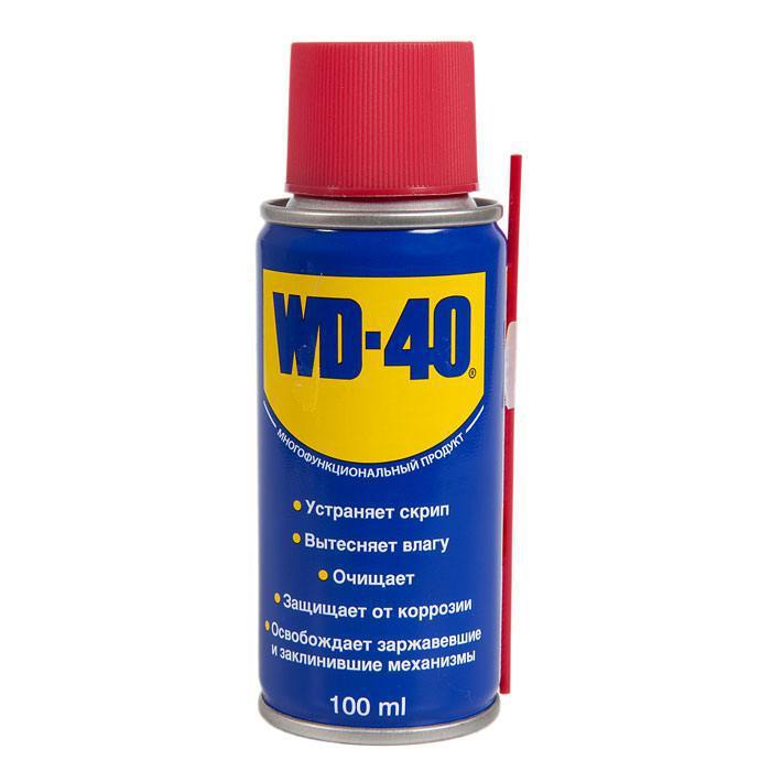 Универсальная смазка WD-40, объем 100 мл