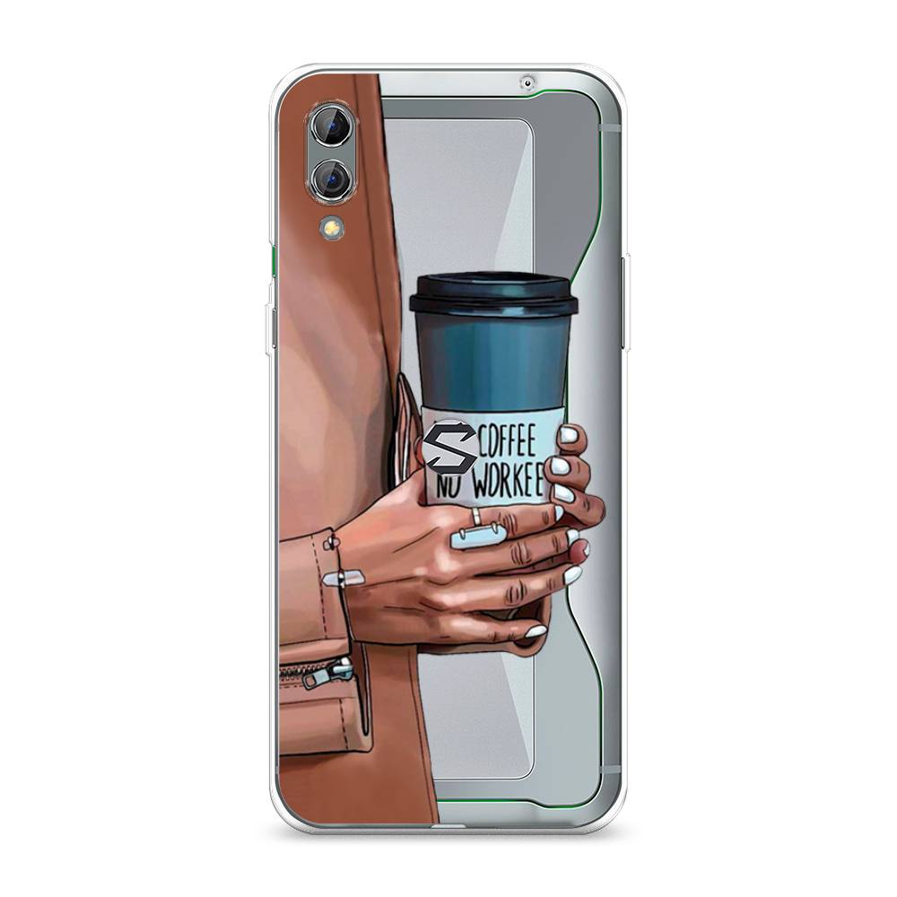 

Чехол Awog на Xiaomi Black Shark 2 "No coffee", Разноцветный, 36350-7