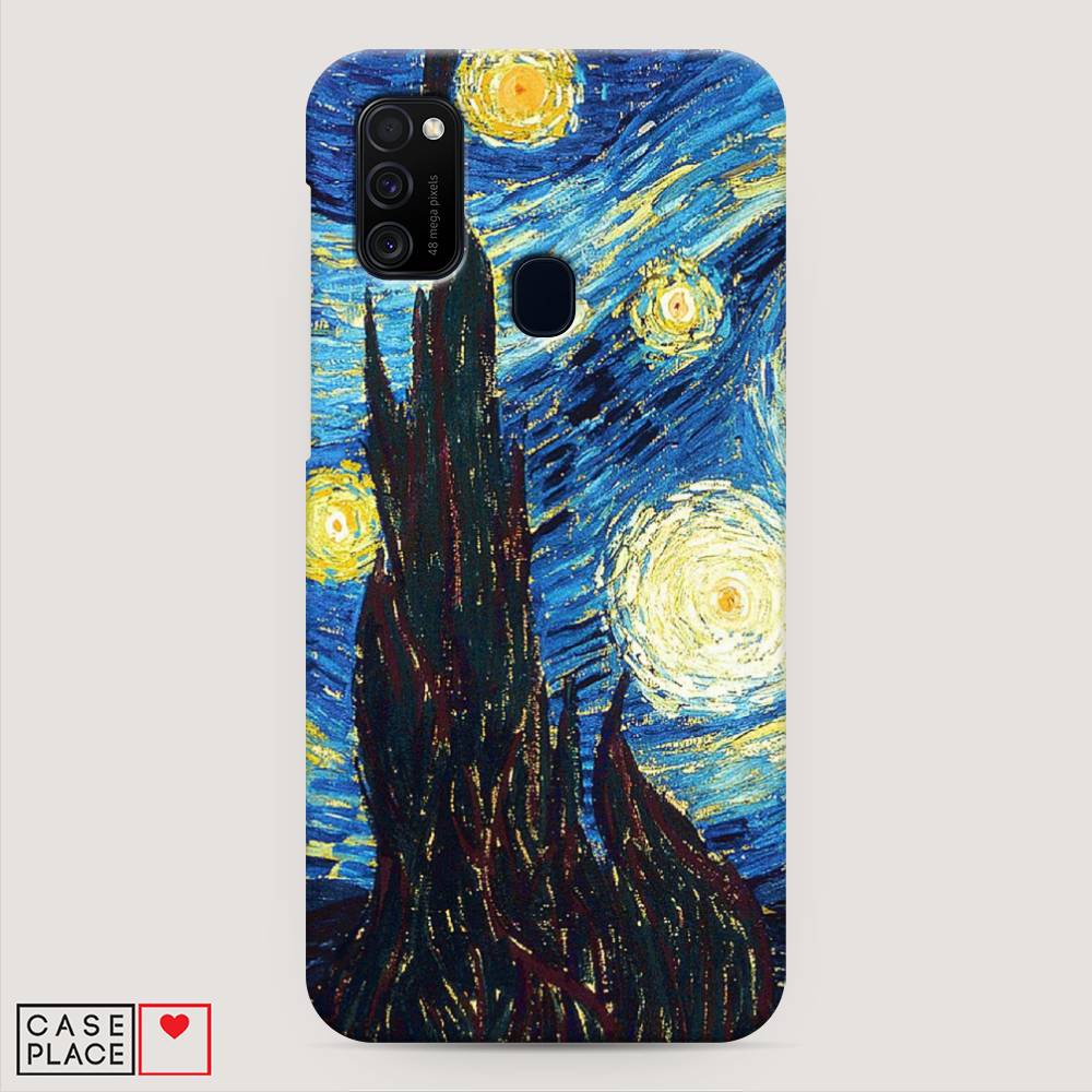 

Пластиковый чехол "Ван Гог Звездная ночь" на Samsung Galaxy M21, 29720-7