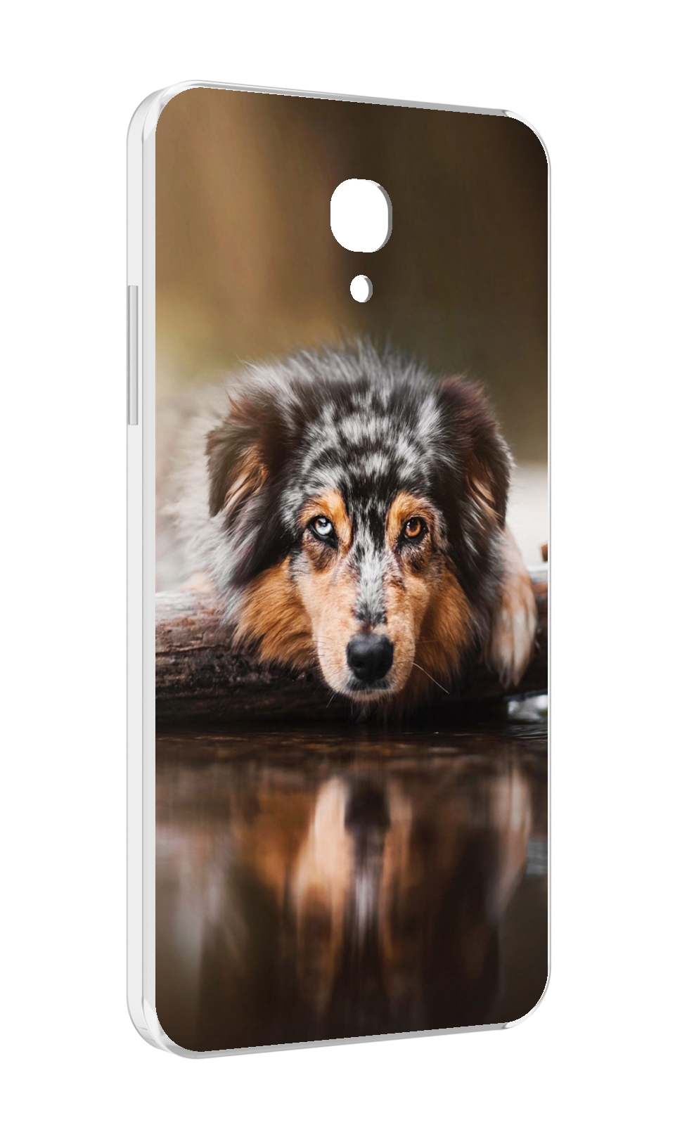 

Чехол MyPads австралииская овчарка для Lenovo Vibe P2 5.5 (P2a42), Прозрачный, Tocco