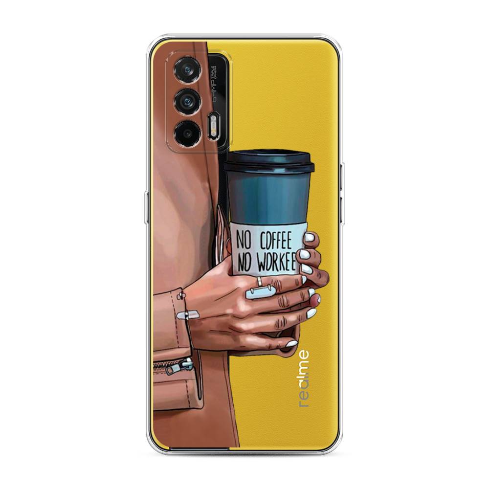 

Чехол Awog на Realme GT "No coffee", Разноцветный, 256350-7