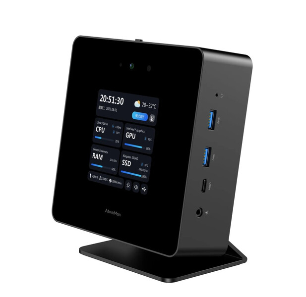 

Неттоп MinisForum AtomMan X7 Ti серый, черный (X7 Ti), AtomMan X7 Ti