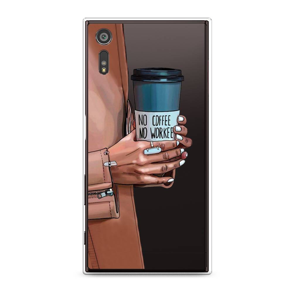 

Чехол Awog на Sony Xperia XZ "No coffee", Разноцветный, 51450-7