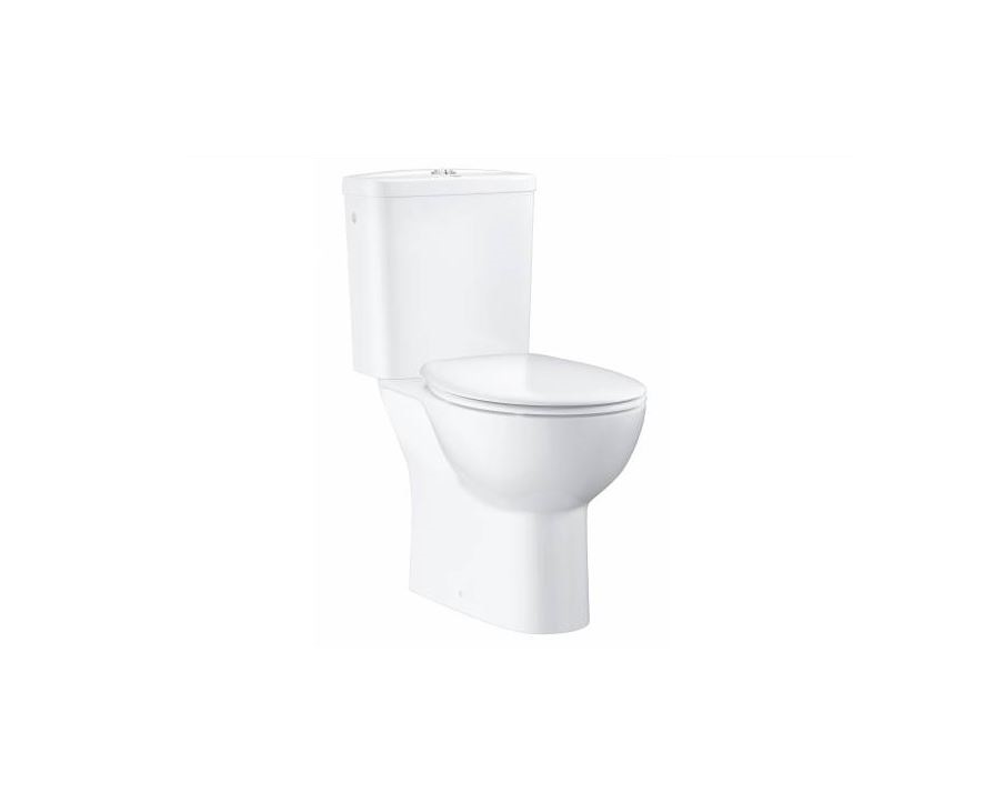 

Унитаз напольный, готовый комплект, GROHE Bau Ceramic, альпин-белый, (39347000), 39347000
