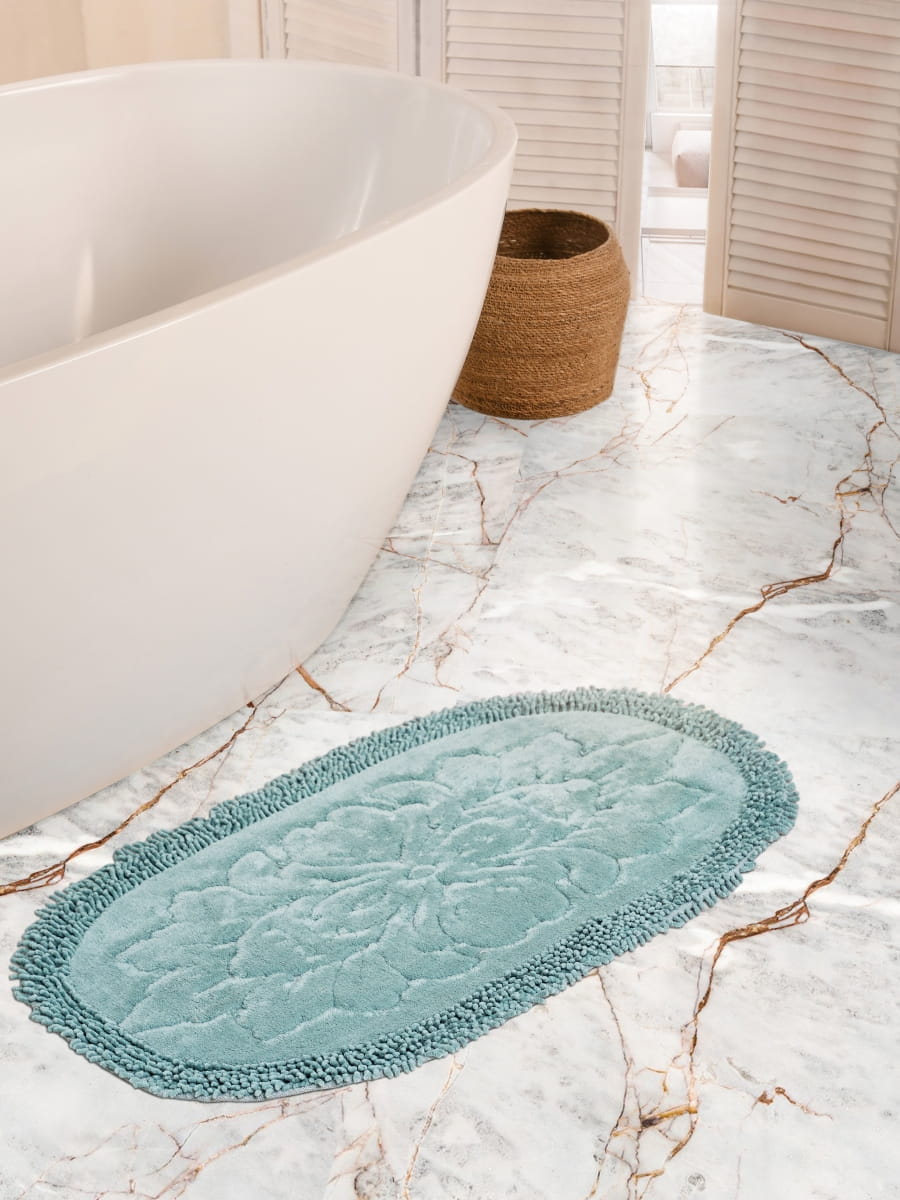 фото Коврик arya 60х100 lale мятный arya home collection