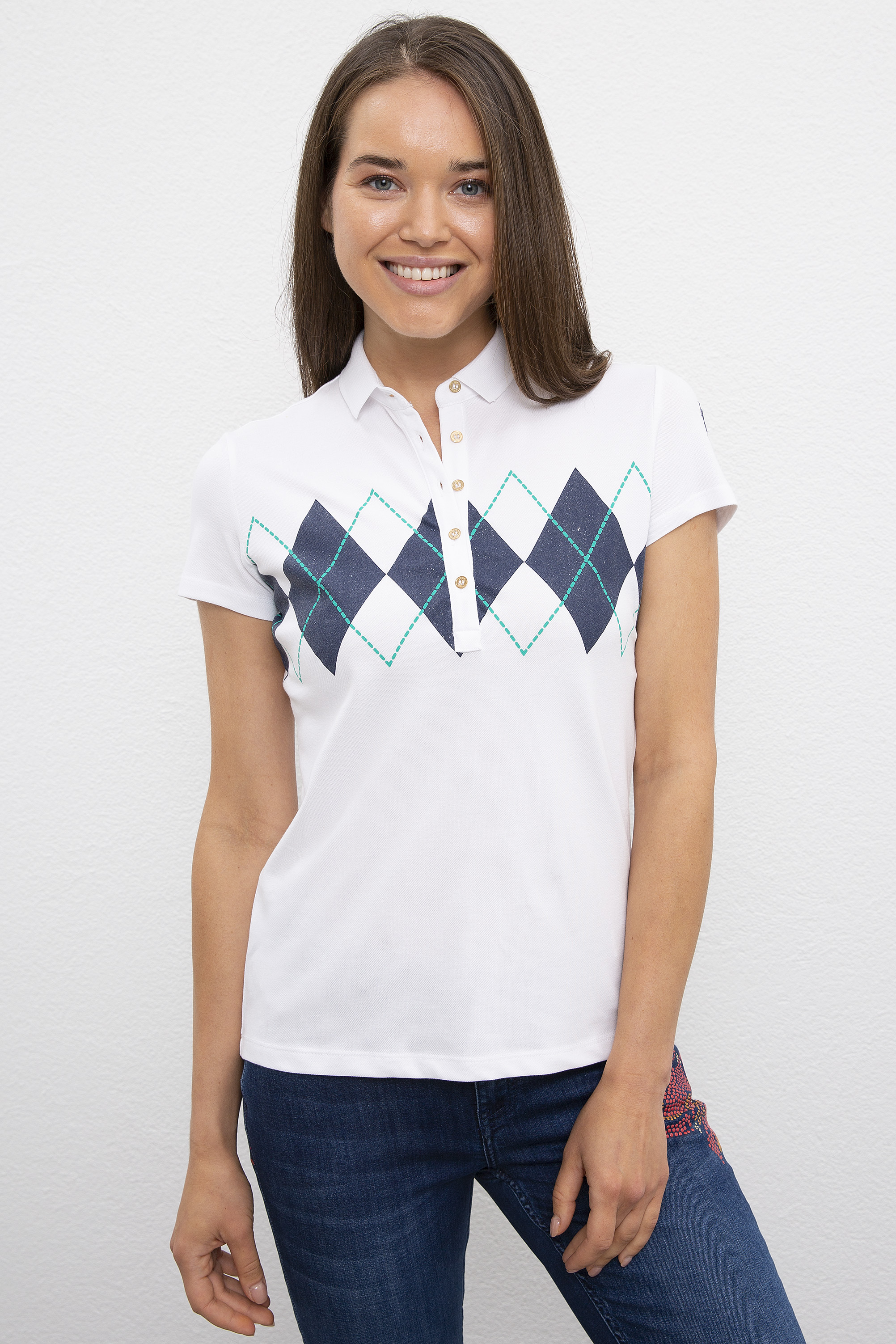 

Футболка женская U.S. POLO Assn. G082SZ0110OLZAK белая S, G082SZ0110OLZAK