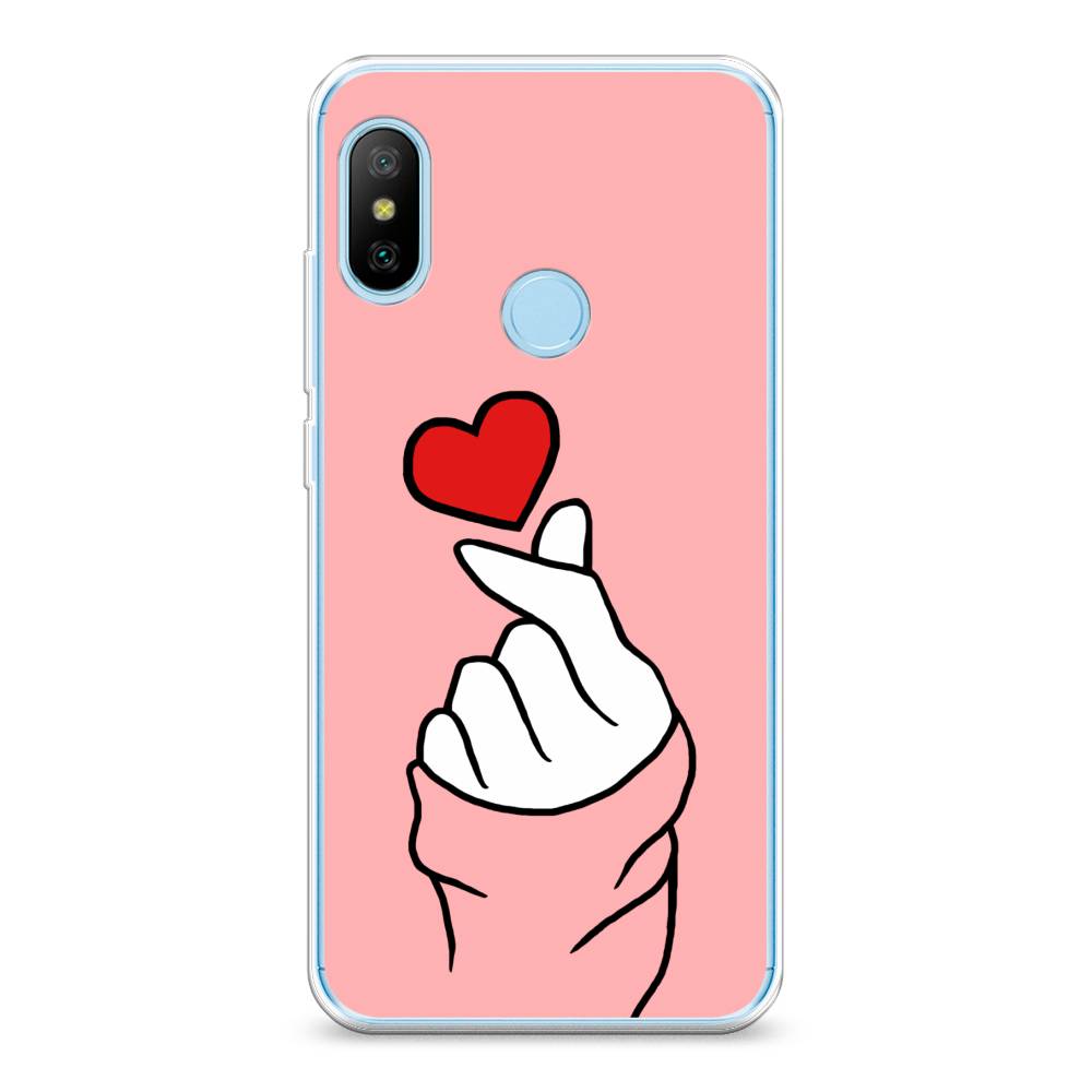 

Чехол Awog на Xiaomi A2 Lite/Redmi 6 Pro "Милое сердечко", Разноцветный, 34050-7