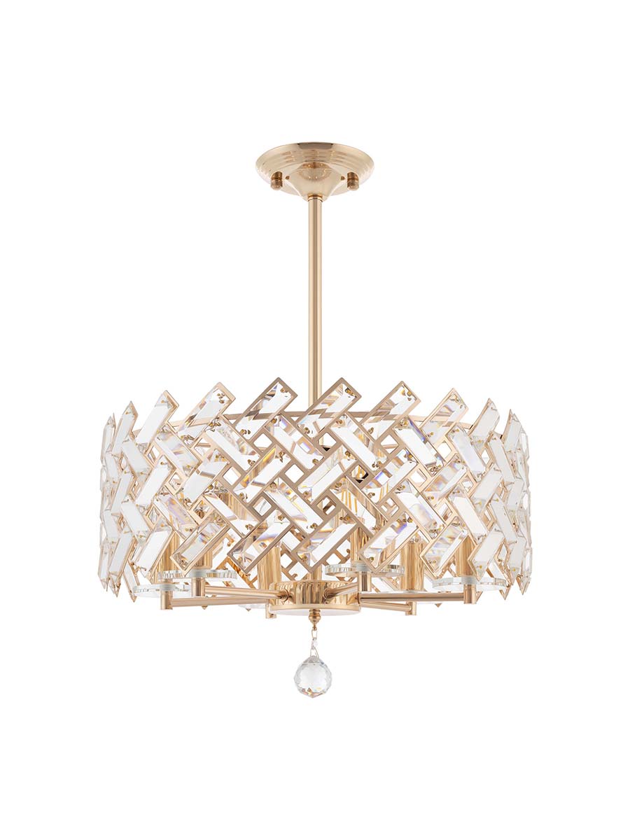 

Люстра на штанге Arte Perfetto Luce 333702186300470GD 6хE14х40W, 3337.0218.6.300.470.GD