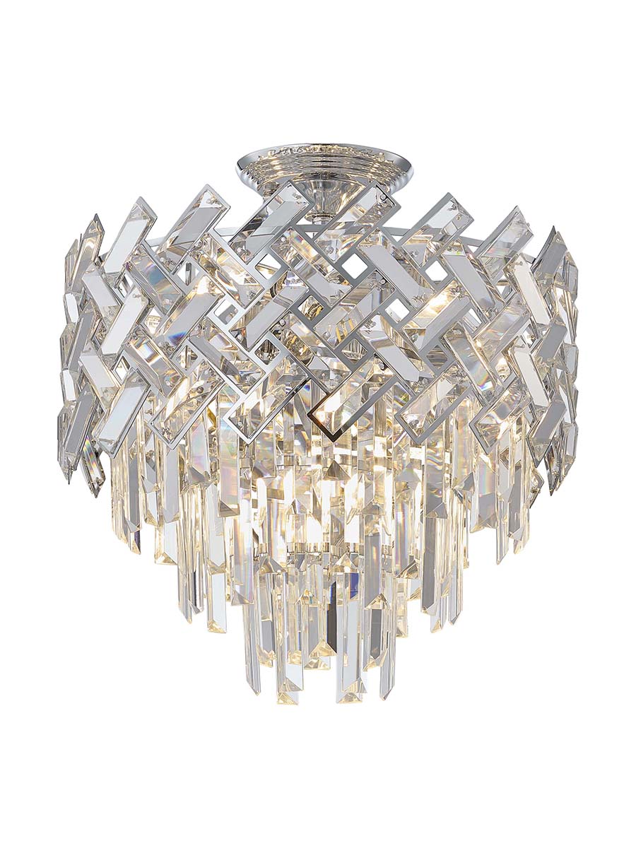 

Люстра потолочная Arte Perfetto Luce 33370219650390CR 6хE14х40W, 3337.0219.6.50.390.CR
