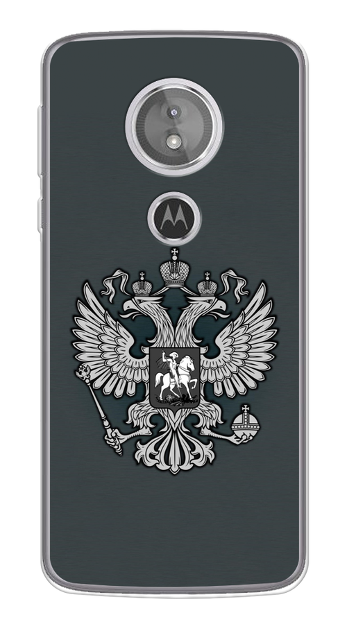 

Чехол Awog на Motorola Moto G6 Play / Моторола Мото G6 Плэй "Герб России серый", Разноцветный, 240950-5