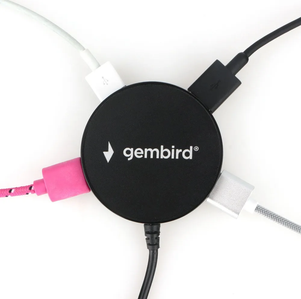 

Хаб USB Gembird UHB-241B, Черный, UHB-241B