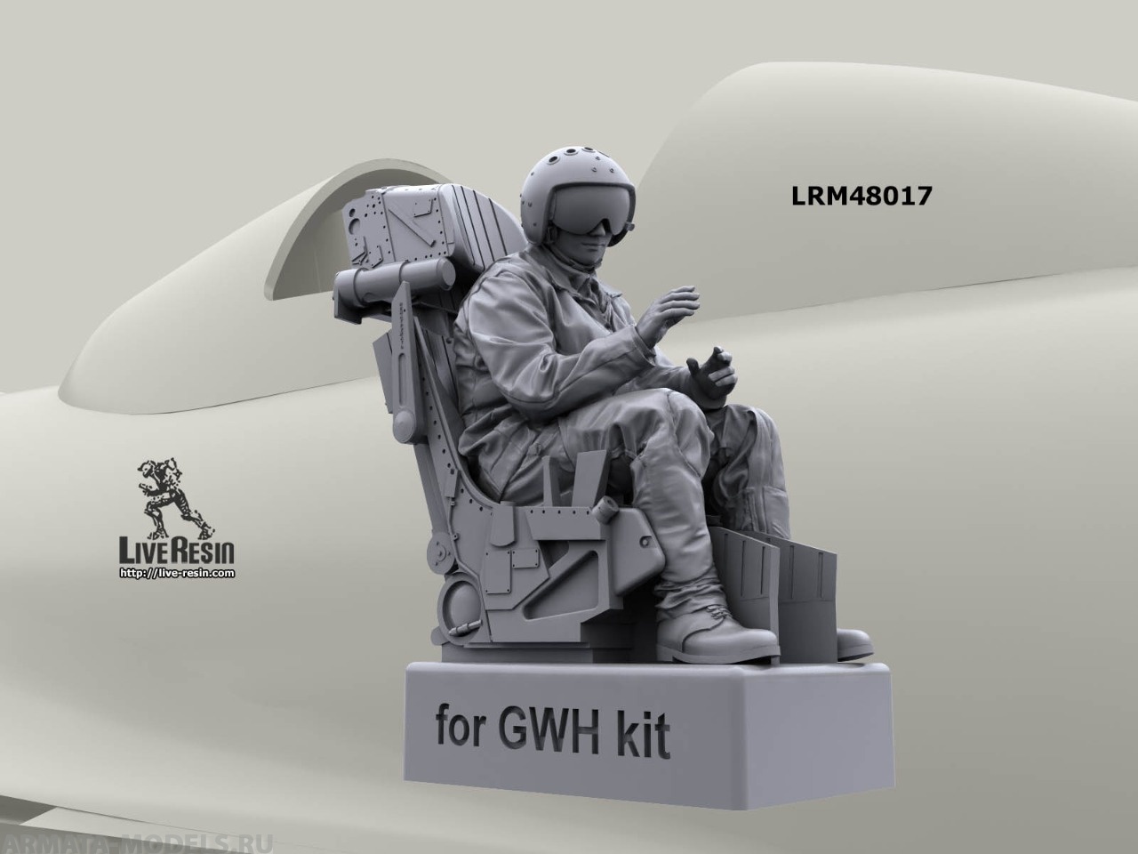 

LRM48017 Военный летчик ВВС РФ - 7, 1/48