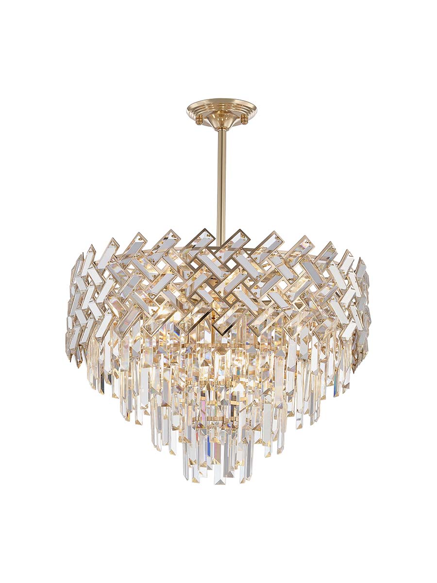 

Люстра на штанге Arte Perfetto Luce 333702199300570GD 9хE14х40W, 3337.0219.9.300.570.GD