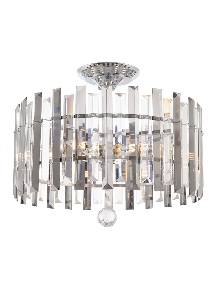 

Люстра потолочная Arte Perfetto Luce 333701525100400CR 5хE14х40W, 3337.0152.5.100.400.CR
