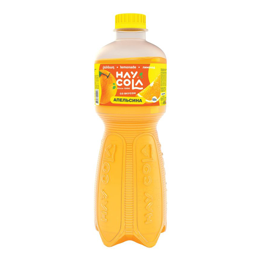 

Газированный напиток Hay Cola со вкусом апельсина 0,5 л