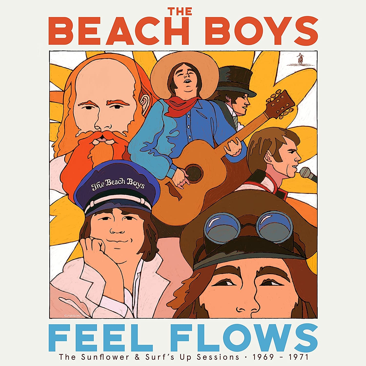 

Beach Boys “Feel Flows" The Sunflower & Surfs Up Sessions 1969-1971 (Box) (4LP)