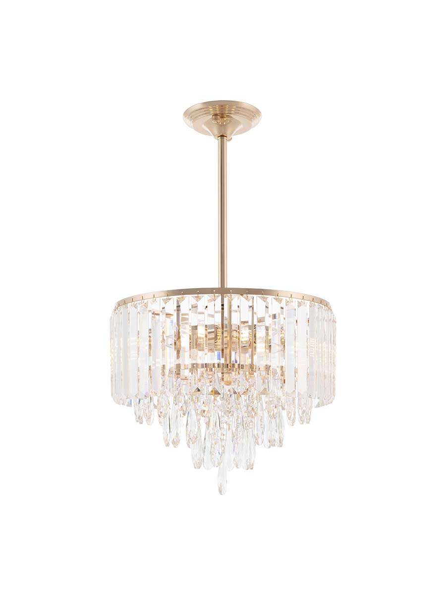 

Люстра на штанге Arte Perfetto Luce 333701666300390GD 6хE14х40W, 3337.0166.6.300.390.GD