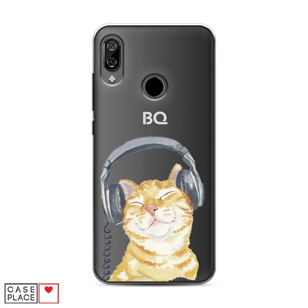 

Чехол Awog "Кот меломан" для BQ 6040L Magic
