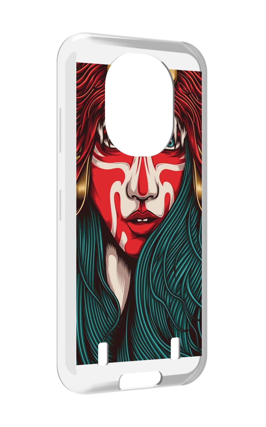 

Чехол MyPads девушка-в-маскировке для Oukitel WP16, Прозрачный, Tocco