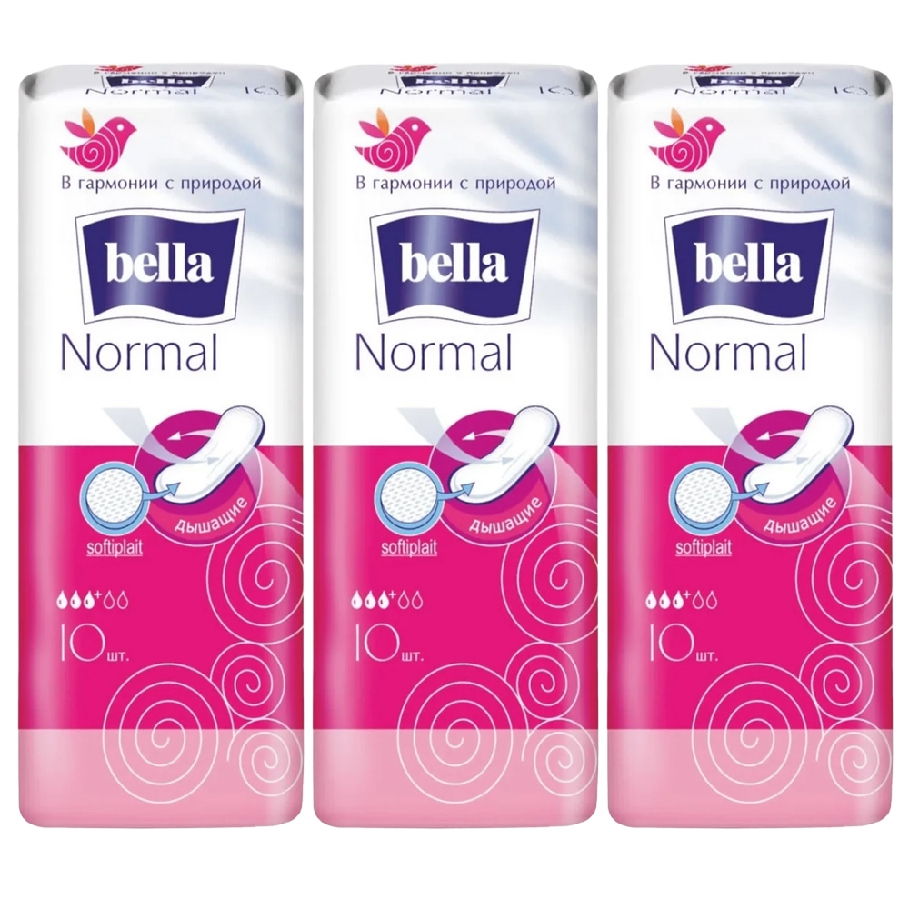 

Прокладки BELLA Normal 10 шт х 3 уп