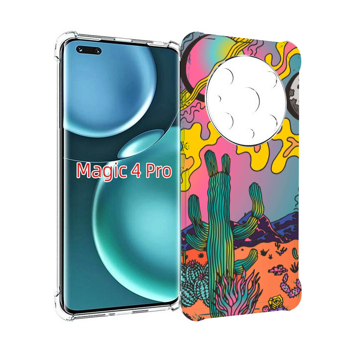 

Чехол MyPads акварельные рисунки для Honor Magic4 Pro, Прозрачный, Tocco