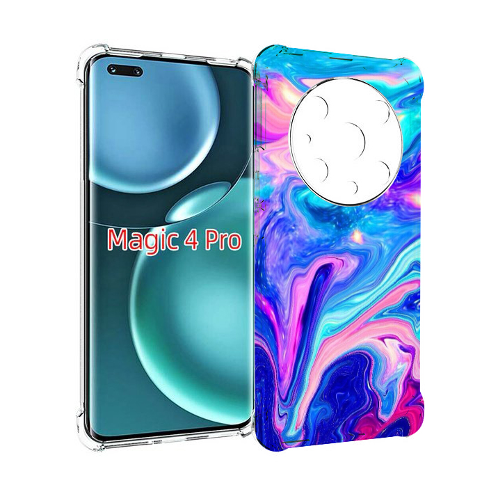 

Чехол MyPads акварельные-краски для Honor Magic4 Pro, Прозрачный, Tocco