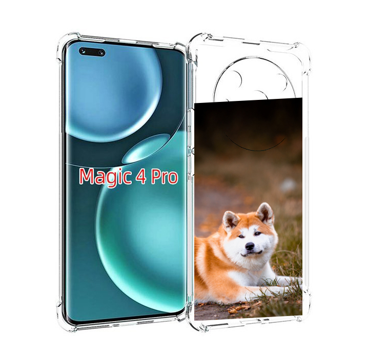 

Чехол MyPads акита ину для Honor Magic4 Pro, Прозрачный, Tocco