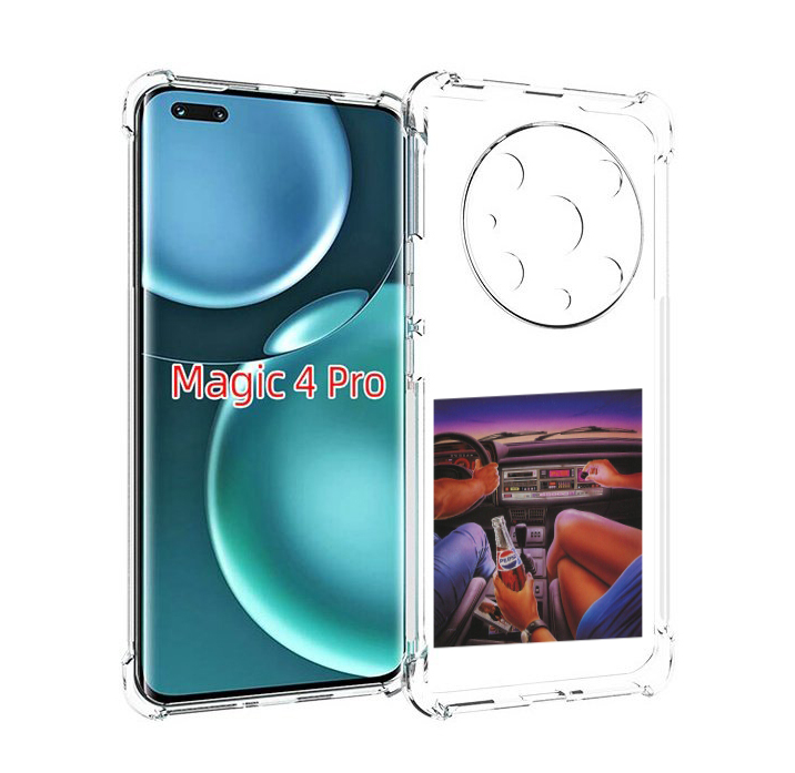 

Чехол MyPads американская машина салон для Honor Magic4 Pro, Прозрачный, Tocco