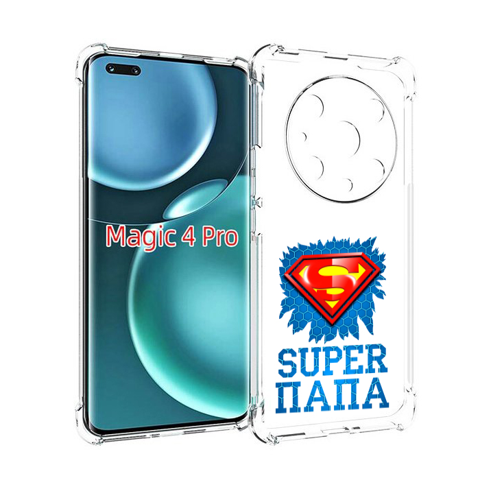 

Чехол MyPads Супер Папа для Honor Magic4 Pro, Прозрачный, Tocco