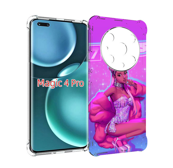 

Чехол MyPads ариана-гранде для Honor Magic4 Pro, Прозрачный, Tocco