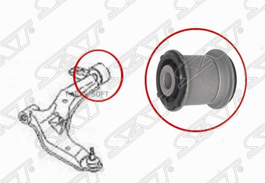 

SAT Сайлентблок FR нижнего рычага задний NISSAN PRIMERA 01-07