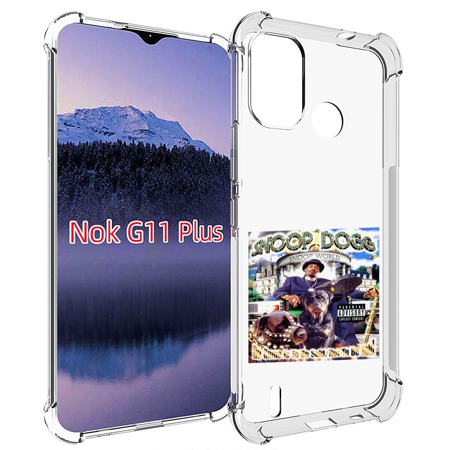 

Чехол MyPads Snoop Dogg DA GAME IS TO BE SOLD, NOT TO BE TOLD для Nokia G11 Plus, Прозрачный, Tocco