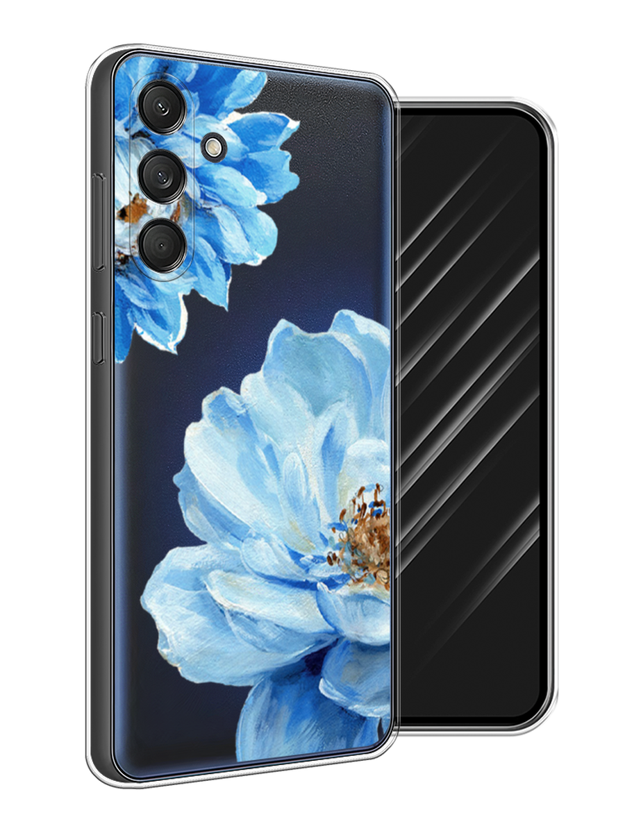 

Чехол Awog на Samsung Galaxy M55 "Голубые клематисы", Голубой, 2109650-1
