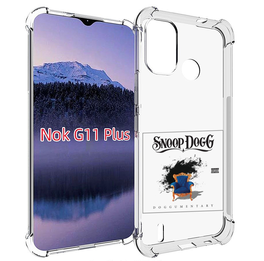 

Чехол MyPads Snoop Dogg DOGGUMENTARY для Nokia G11 Plus, Прозрачный, Tocco