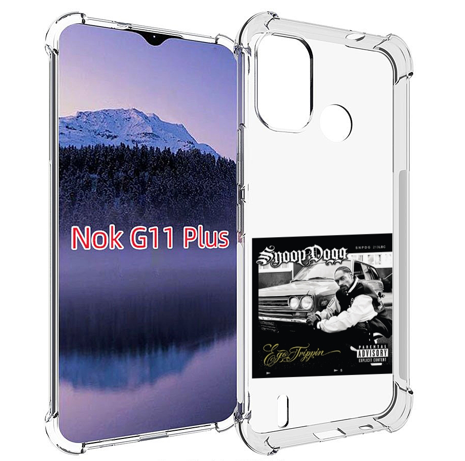 

Чехол MyPads Snoop Dogg EGO TRIPPIN’ для Nokia G11 Plus, Прозрачный, Tocco