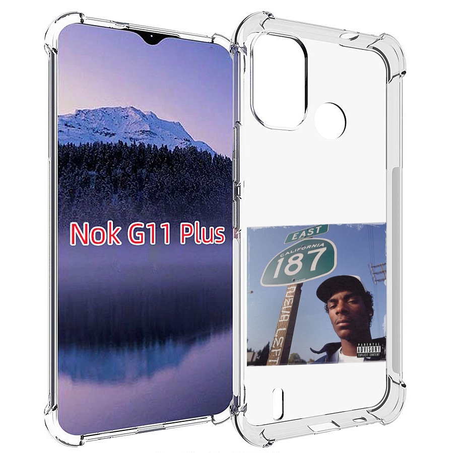 

Чехол MyPads Snoop Dogg NEVA LEFT для Nokia G11 Plus, Прозрачный, Tocco