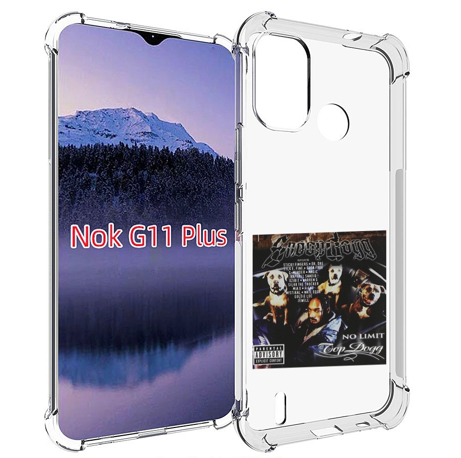 

Чехол MyPads Snoop Dogg NO LIMIT TOP DOGG для Nokia G11 Plus, Прозрачный, Tocco