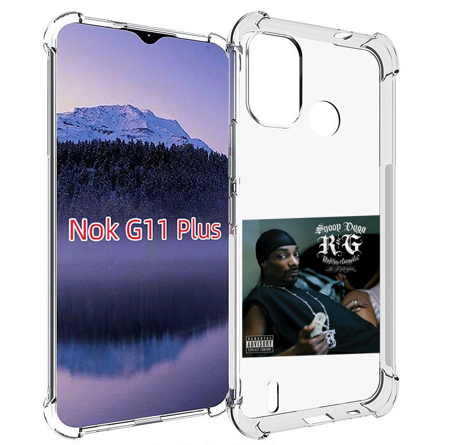 

Чехол MyPads Snoop Dogg R&G (RHYTHM & GANGSTA) для Nokia G11 Plus, Прозрачный, Tocco