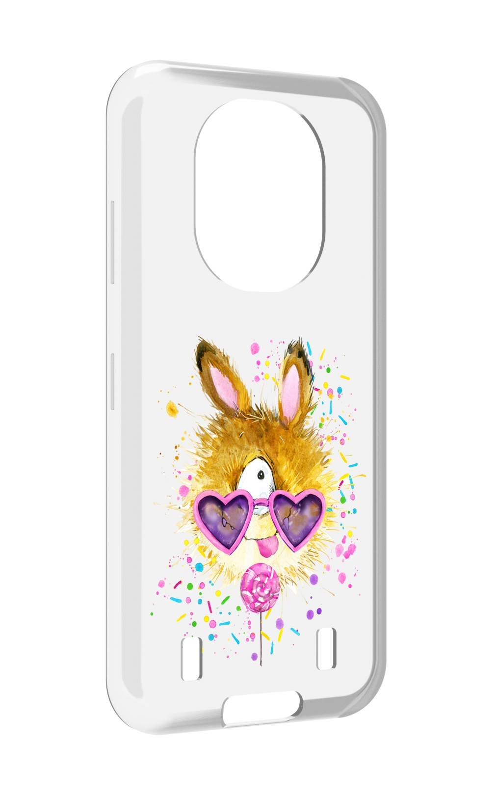 

Чехол MyPads Чупя для Oukitel WP16, Прозрачный, Tocco