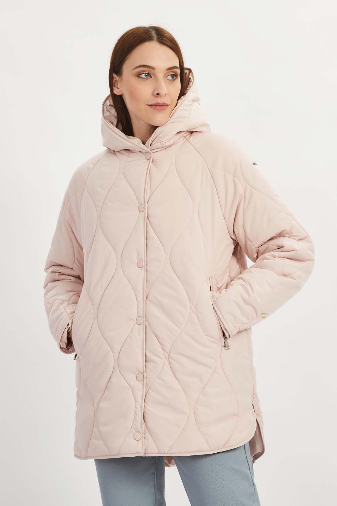 

Куртка женская Baon B0322005 розовая 3XL, B0322005
